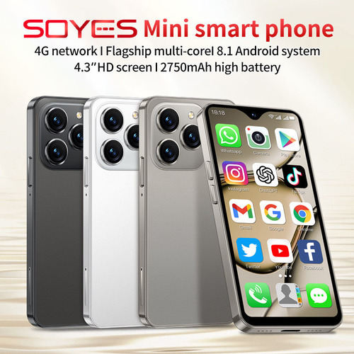 Mini Smartphone Xs18 Pro Max 2750 Mah 4.3 Global 4g Android8