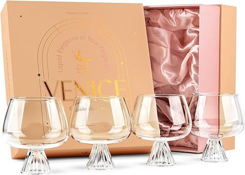 Glassique Cadeau Vasos Coctel Venice Goblet Para Gin Tonic A