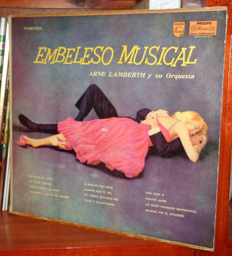 Arne Lamberth - Embeleso Musical - Vinilo Arg.