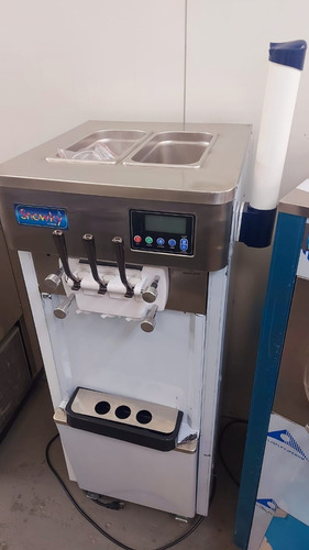 Maquina De Helado Suave A Piso 2sabores Migsa Bql-825e-p/240
