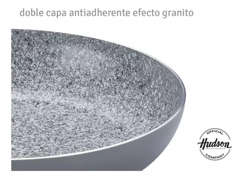 Wok Granito Stone Aluminio Forjado 28cm Antiadherente Hudson - Bazar Gourmet