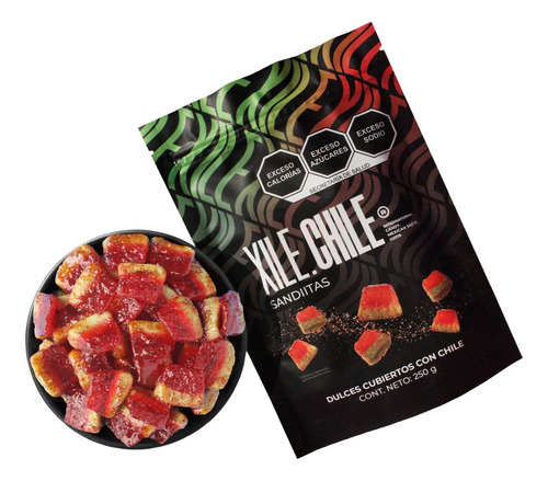 Dulces Xile Chile Sandias 250g