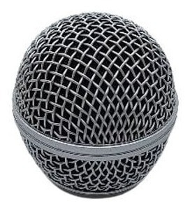 Globo Metálico Para Microfone Shure Sm58 E Beta Sm58
