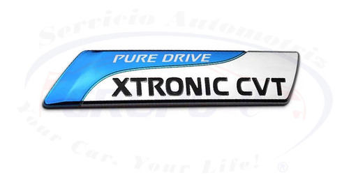Emblema Logo Pure Drive Xtronic Cvt Sentra Versa March Nuevo