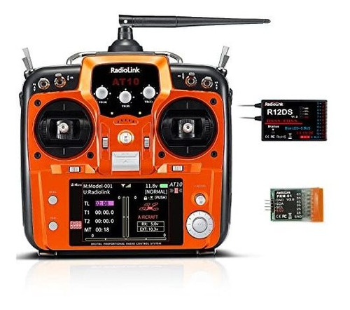 Transmisor Y Receptor Rc Radiolink At10ii De 12 Canales R12