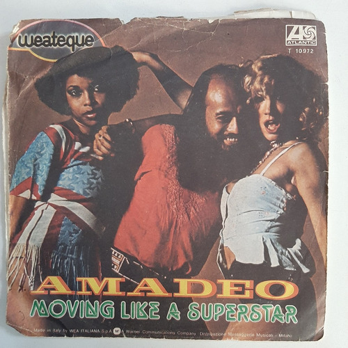 Simple Sobre Amadeo Moving Like A Superstar Atlantic C24