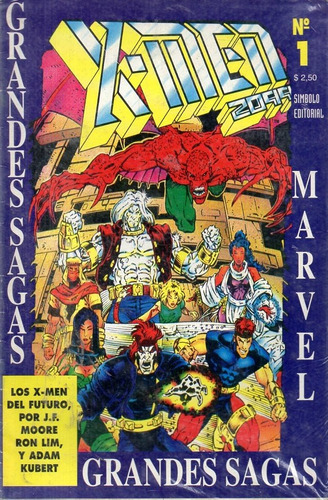 Revista X-men 1 Simbolo Editorial En Español