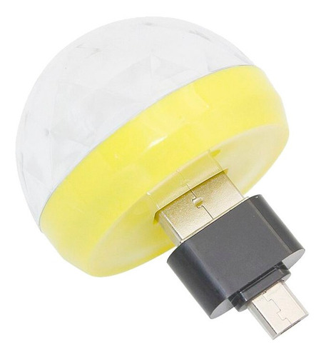 Imagen 3 de 8 de Pack X 6 Magic Usb Media Bola Rgb Anticipe Regalo De Navidad