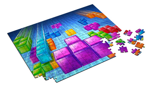 Quebra-cabeça Personalizado Tetris 48 Peças