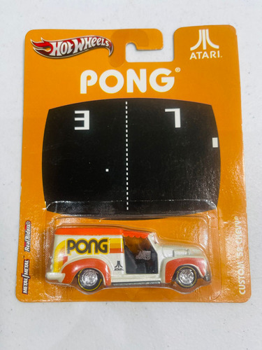 Hot Wheels Atari Pong Custom `52 Chevy Escala 1:64 (Usado)