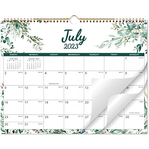 Calendario De Pared 2023-2024, Calendario Mensual De Ju...