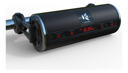 Altavoz Portatil Para Motocicleta Kspeaker Impermeable 12w