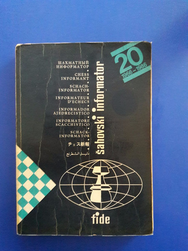 Libro Ajedrez Informador Ajedrecistico Fide 40 Año 1985