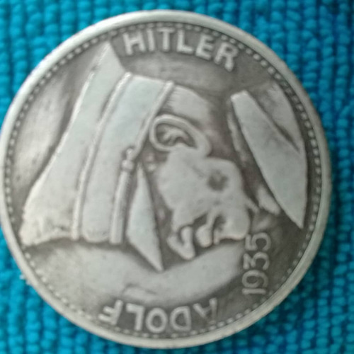 Medalla Alemana Adolf, Muy Difícil De Conseguir, 