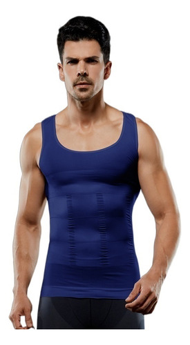 Camiseta Faja Playera Reductora Moldeadora Hombre Compresion