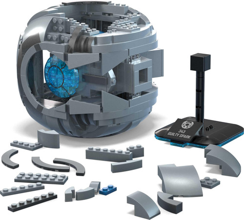 Juguete De Construcción Mega Halo, Modelo 343, Guilty Spark,
