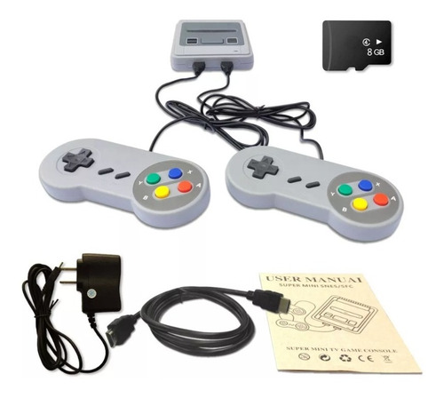 Imagen 2 de 7 de Mini Consola De Videojuegos Retro 2 Controles