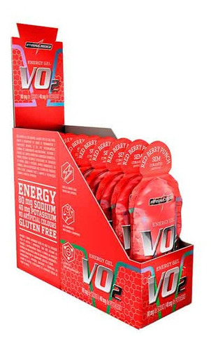 Gel Energizante V02 Frutos Rojos Sachet 30