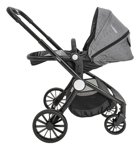 Carrinho De Bebê Moisés + Bebê Conforto + Base Isofix Kiddo