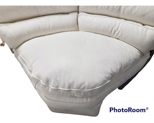 Imagen 10 de 10 de Juego De Muebles De Cuero, Color Blanco.