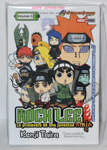 Rock Lee # 3 - Panini - Manga ( Naruto )