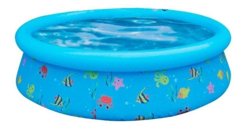 Piscina Inflável redondo Bel Lazer 50033 500L azul