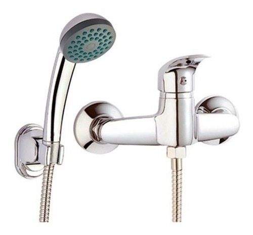 Llave Ducha Monomando Acero Cromado Alta Calidad