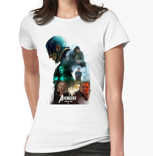 Camiseta Cleen Alexer Avengers Endgame Heroe Ficcion Mod A 