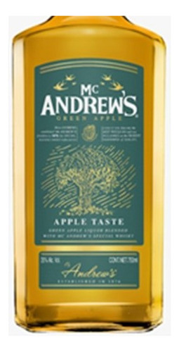 Whisky Mc Andrews Green Apple 750 Ml