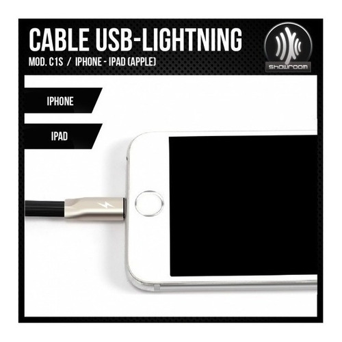 Cable Usb A Lightn - 1 Metro - Smartphone - Zealot C1s