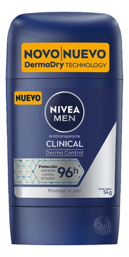 Nivea Clinical Antitranspirante En Barra Masculino 50ml