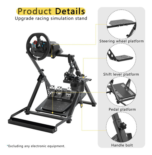 Marada G923 Upgrade Racing Sim Stand X Frame Compatible Con
