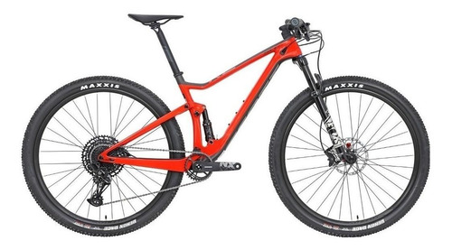 Bicicleta mountain bike Scott Spark 900 RC Comp 2021 tamaño del cuadro L color rojo