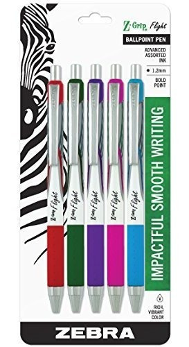 Esfero - Zebra Pen Z-grip Flight Retractable Ballpoint Pen, 