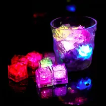 Comprar 48 Cubos Hielo Led Luminosos Multicolor Fiesta Bebidas