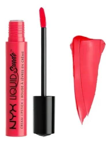 Labial Nyx Liquid Suede Color Lives A Beach | MercadoLibre