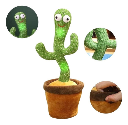 Grabado Aprender A Hablar Peluche Bailarín Cactus