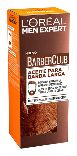 Aceite Para Barba Barber Club 30 X Ml L'oréal Men Expert