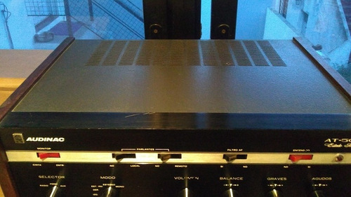Amplificador Audinac At500 Estado Sólido Original Excelente.