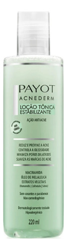 Locao Tonica Estabilizante Acnederm Payot 220ml