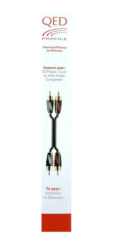 Cable Audio Stereo Qed Profile Precision 2 Rca A 2 Rca P2p