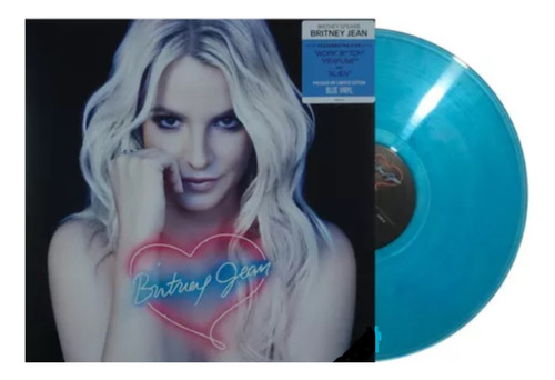 Vinilo Britney Spears - Britney Jean  Edición Especial Blue 