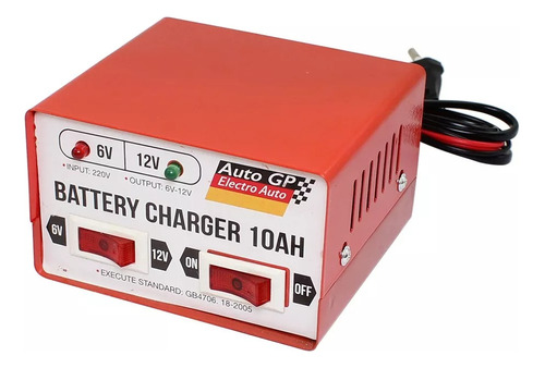 Cargador De Batería Moto 10 Amp Auto - Electroimporta - 