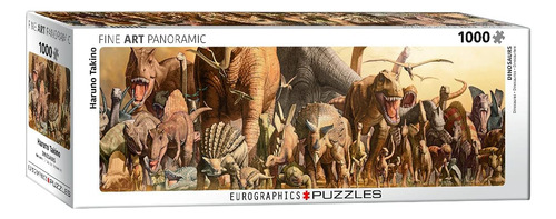 Rompecabezas De 1000 Piezas Eurographics Dinosaurios De Haru