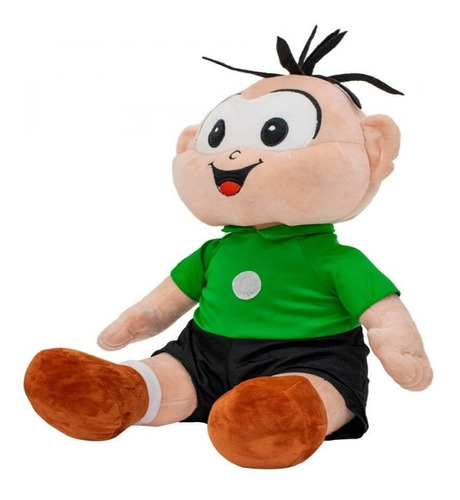 Cebolinha Em Pelúcia Turma Da Mônica Licenciado 42 Cm Cor Verde