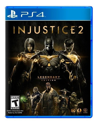 Injustice 2 Legendary Edition Ps4 Fisico Sellado Original