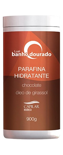 Parafina Hidratante Chocolate Óleo De Girassol 900g Banho Do