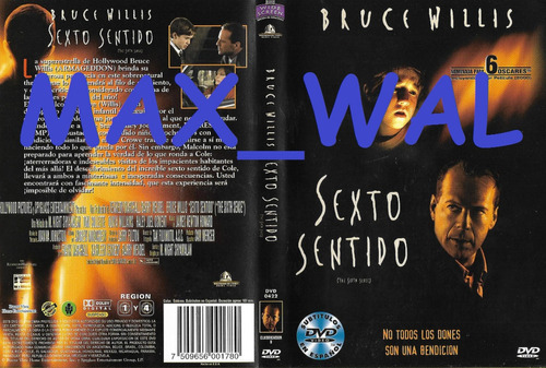 Sexto Sentido Dvd Bruce Willis Haley Joel Osment Max_wal