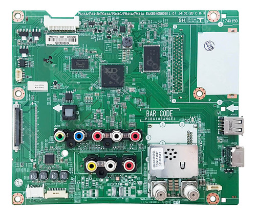 Placa Principal Tv LG Ebu62325701 / Ebu62325713