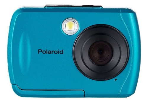 Polaroid Is049 Hd - Cámara Digital Impermeable De 16 Mp, P. Color Negro